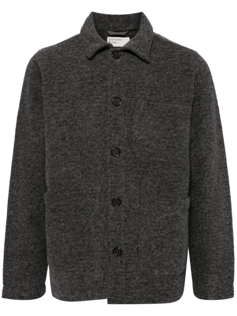Universal Works fleece field jacket
