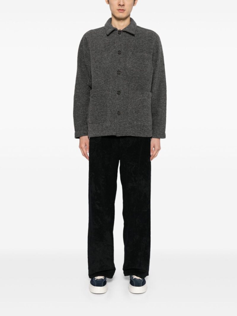 Universal Works fleece field jacket
