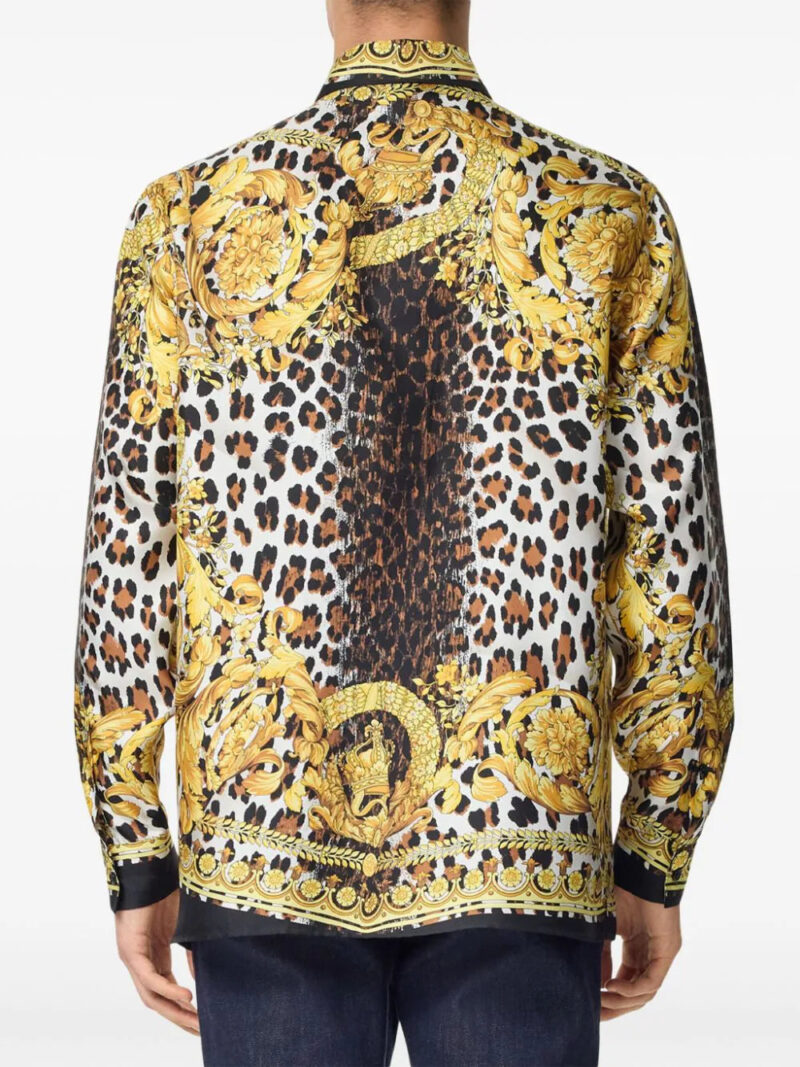 Versace  Wild Barocco silk shirt