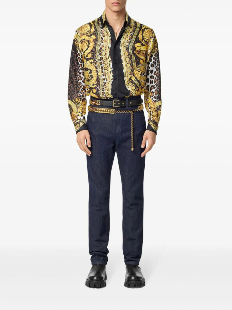 Versace  Wild Barocco silk shirt