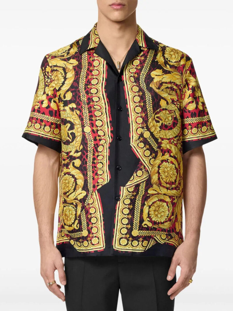 Versace  Wild Barocco silk shirt