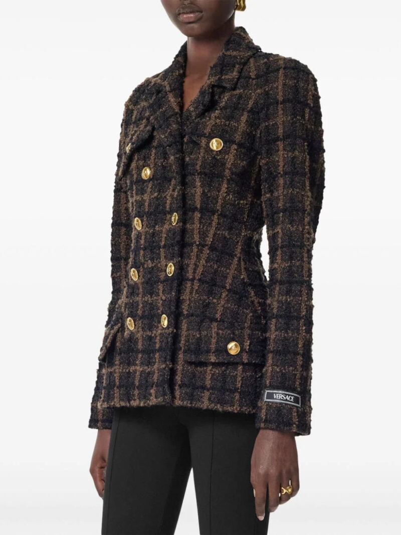 Versace tweed blazer