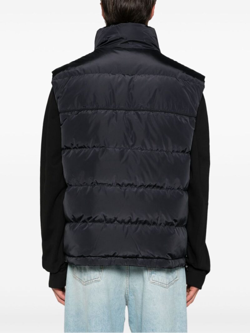 Versace Jeans Couture  logo-appliqué gilet