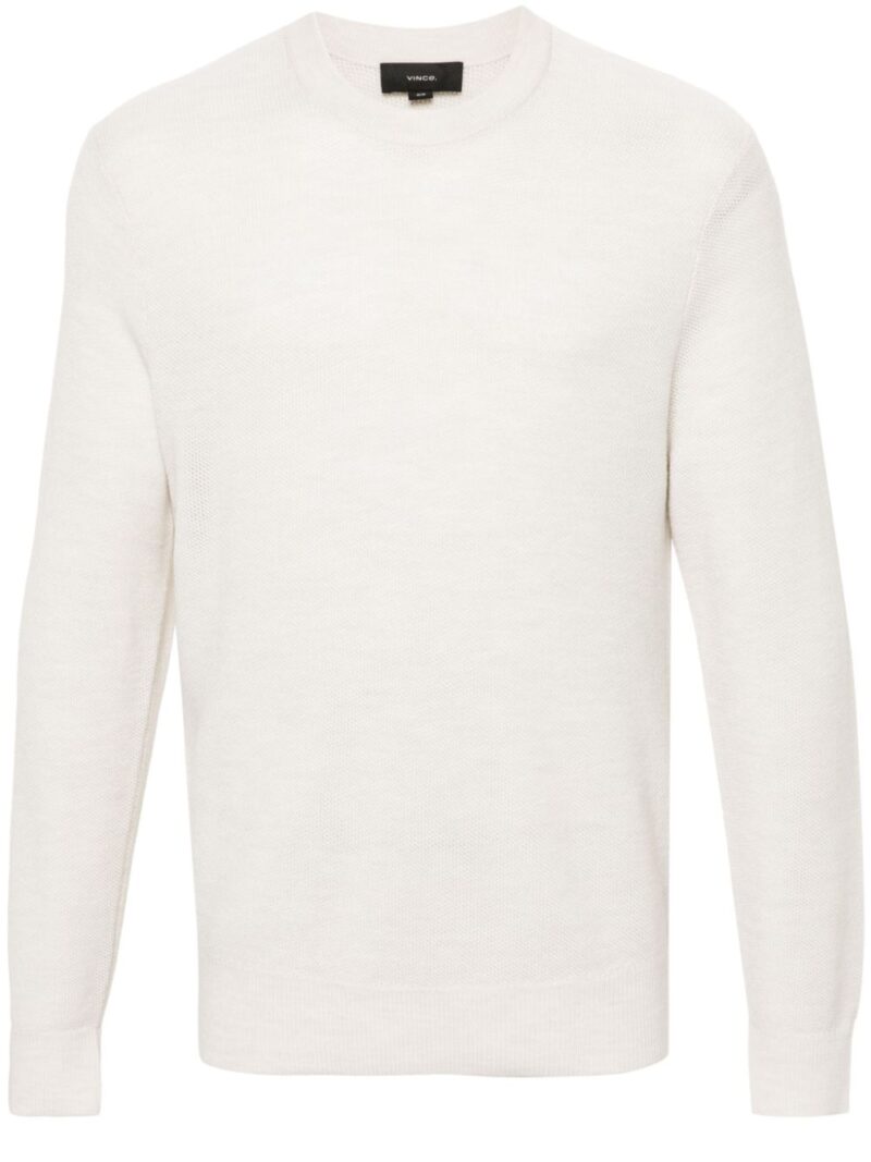 Vince merino-wool crew-neck sweater