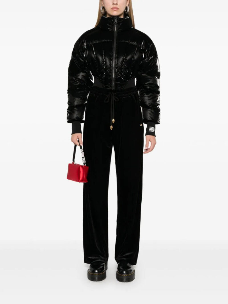 Versace Jeans Couture  laminated puffer jacket