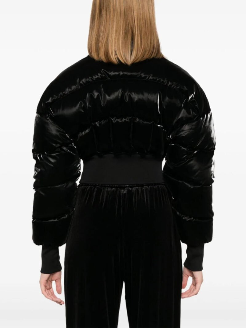 Versace Jeans Couture  laminated puffer jacket