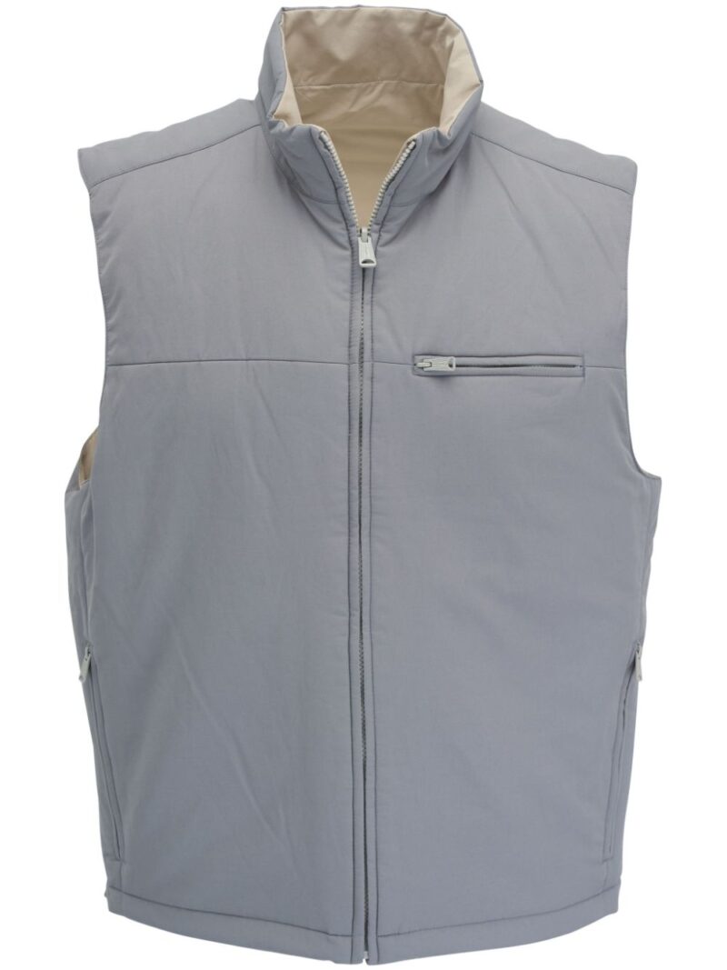 Vince  high-neck zip-fastening gilet