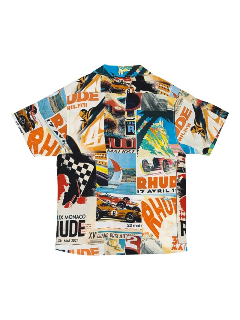 RHUDE Poster shirt