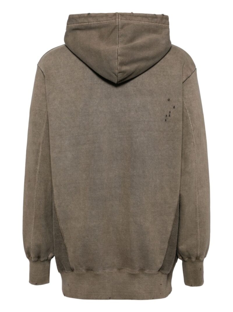 Undercover distressed-effect hoodie