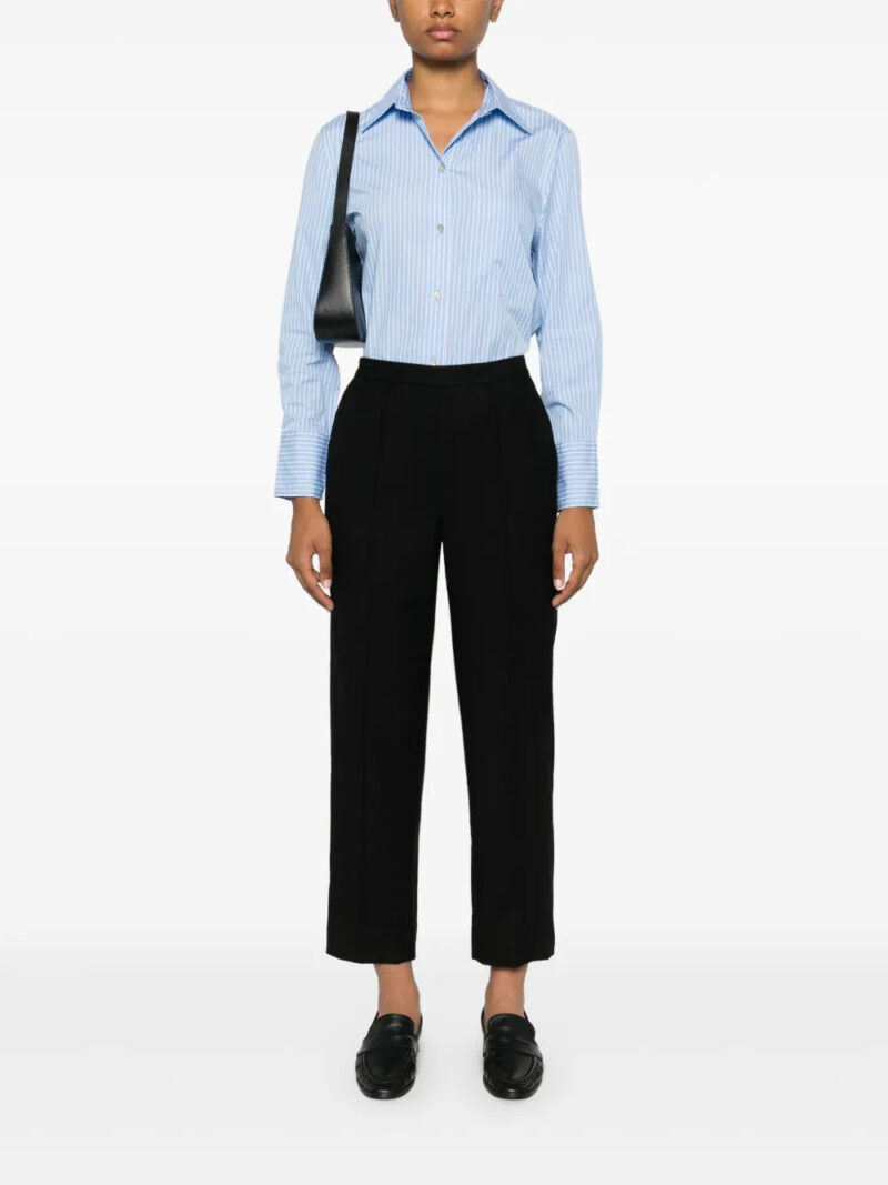 Vince  brushed mid-rise trousers