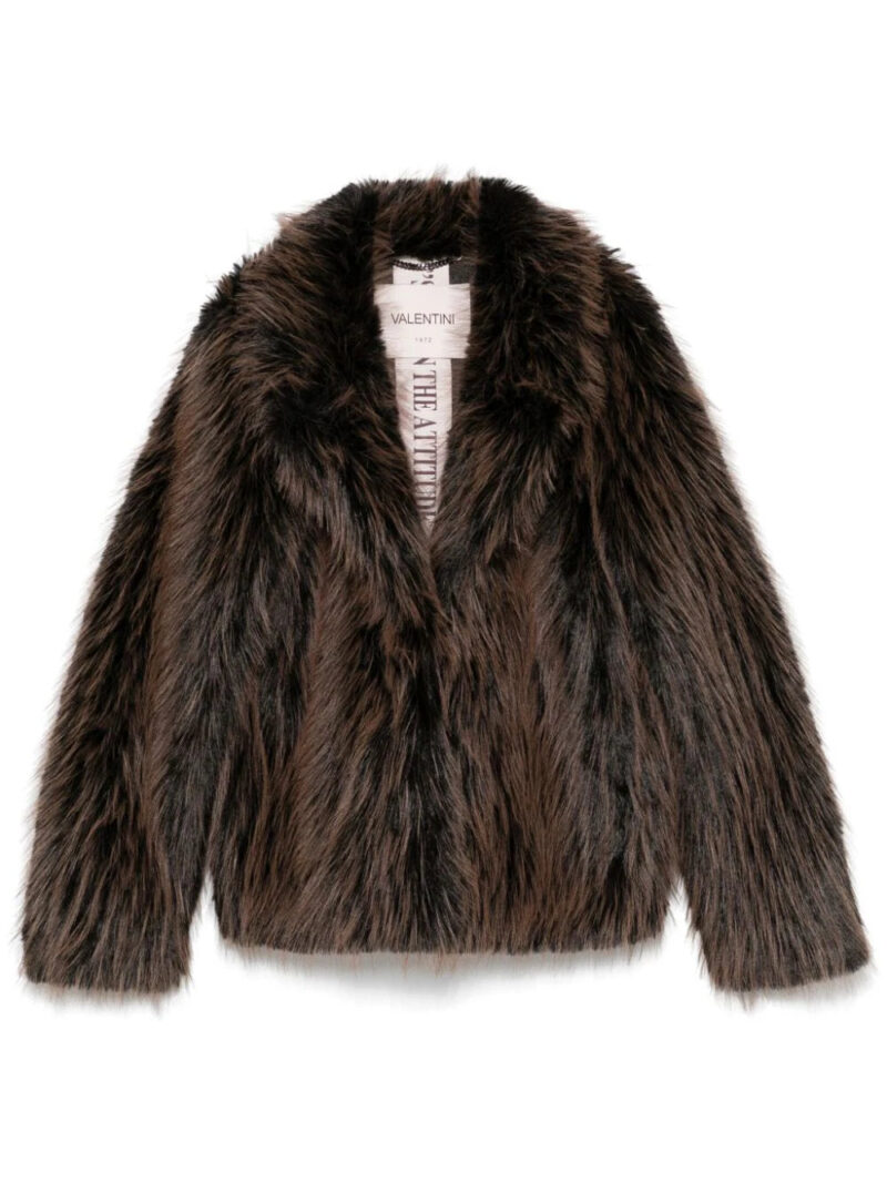 VALENTINI 1972  faux-fur jacket