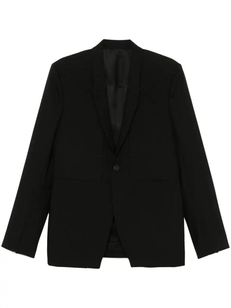 Rick Owens  Fogpocket Soft blazer
