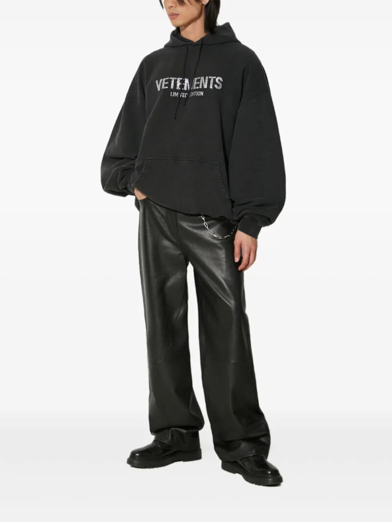VETEMENTS rhinestone-embellished hoodie