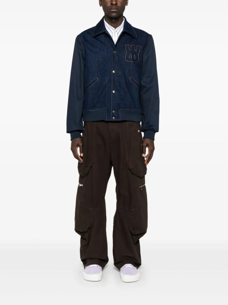 Wales Bonner  Echo varsity jacket