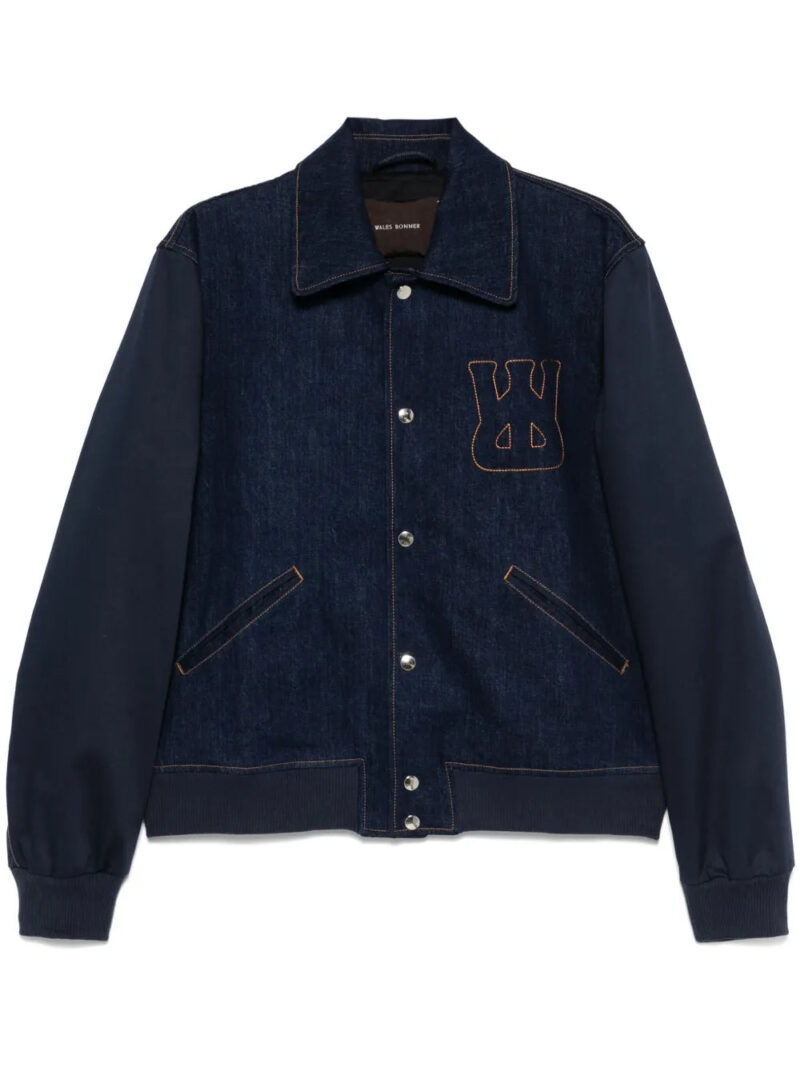 Wales Bonner  Echo varsity jacket