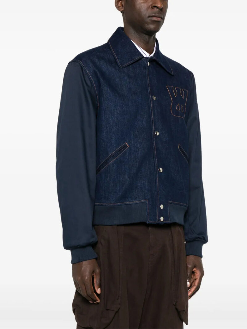 Wales Bonner  Echo varsity jacket