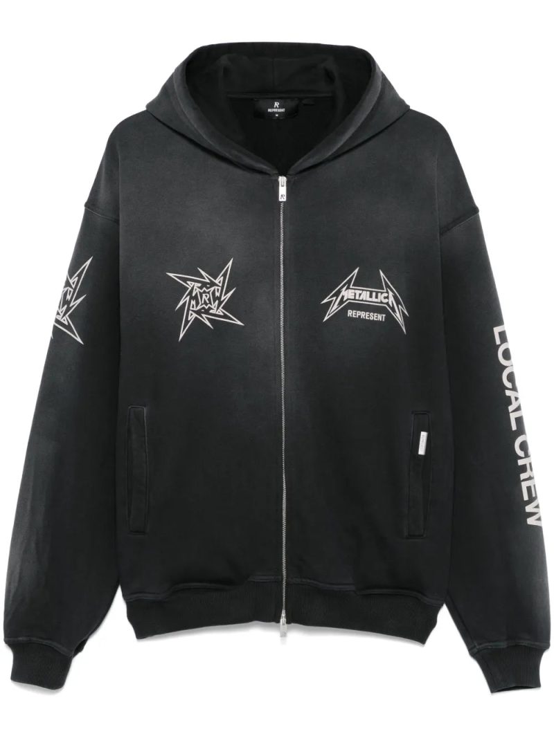 Represent  x Metallica 40 Year Anniversary hoodie