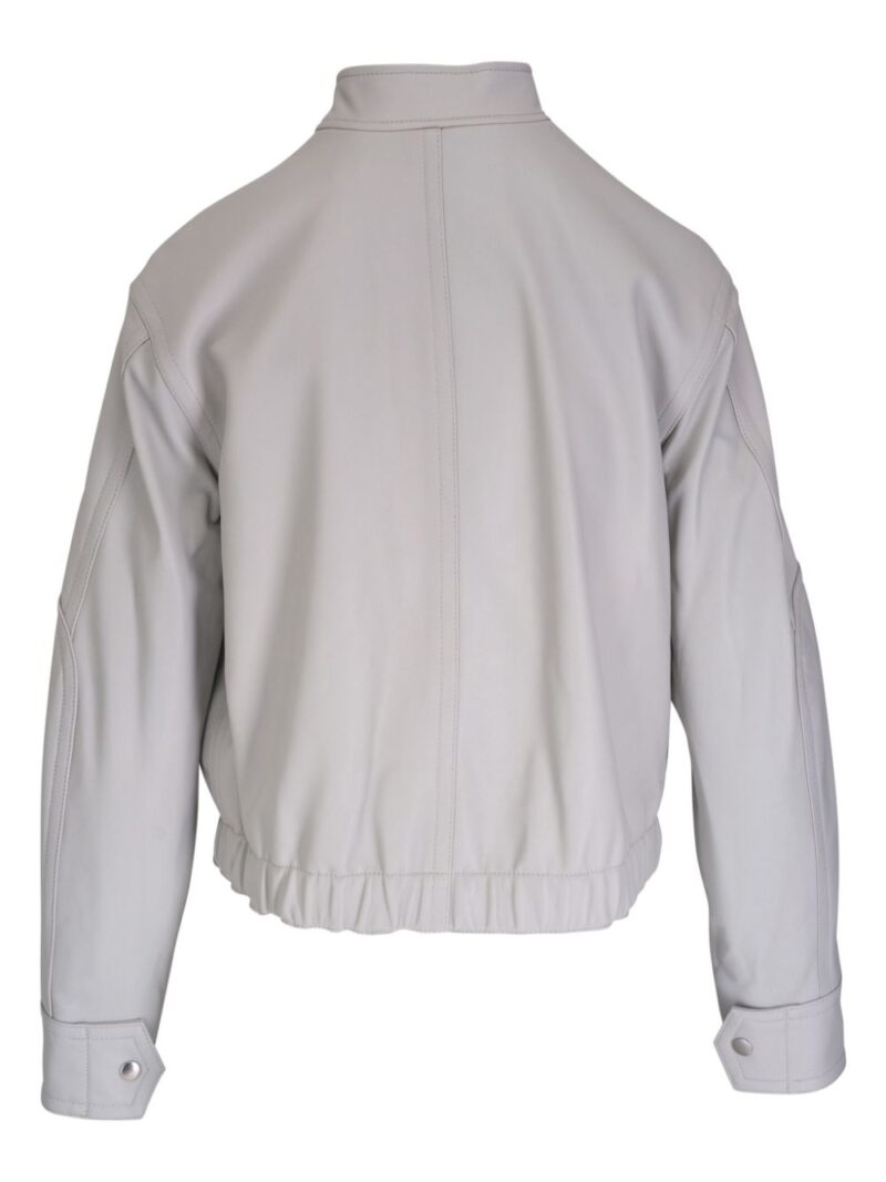 Vince  leather cropped bomber jacket
