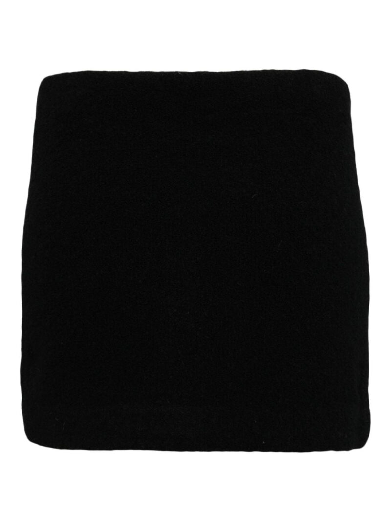 We11done  Boucle knit mini skirt