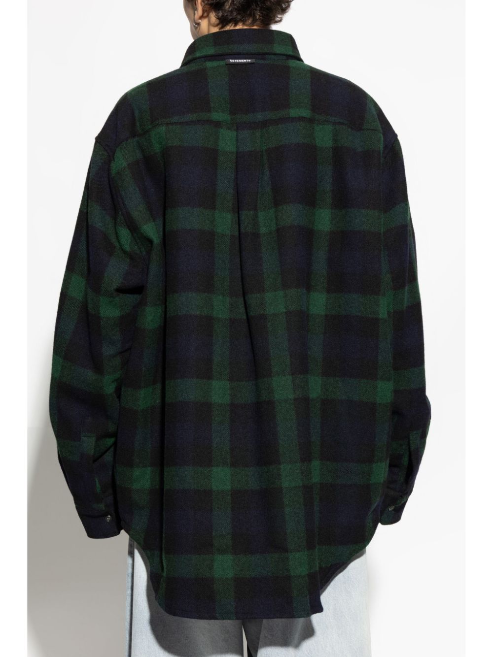 VETEMENTS wool shirt jacket - Image 4
