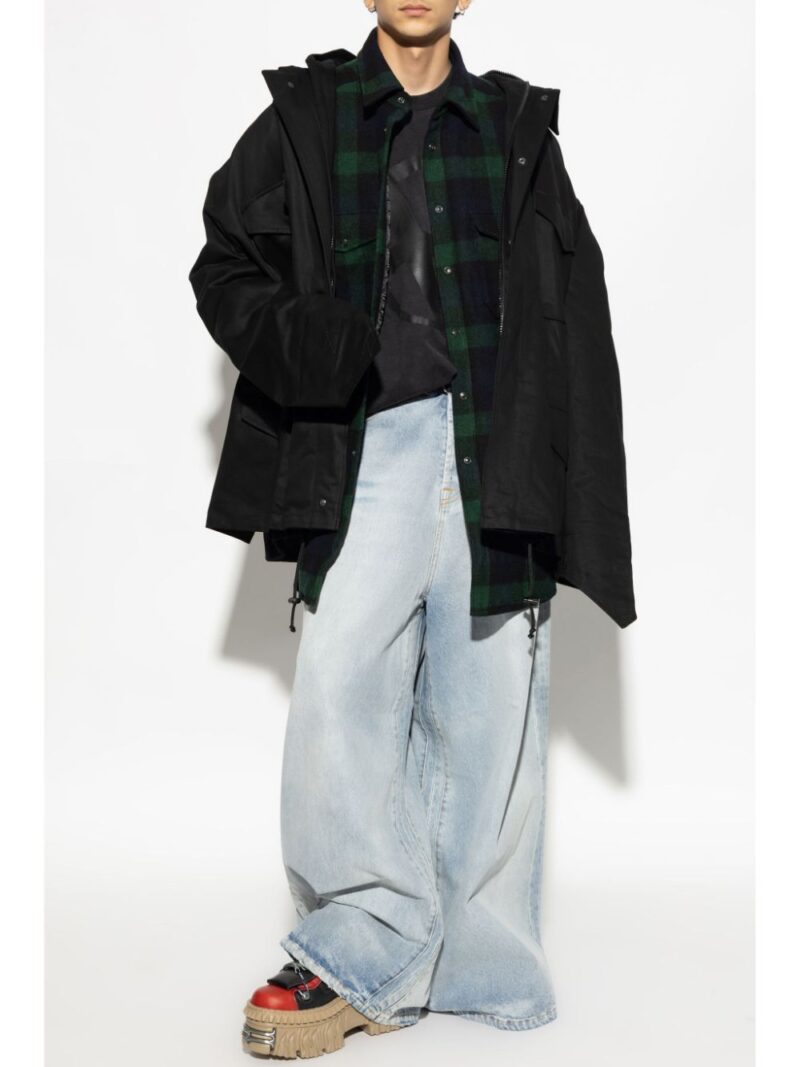 VETEMENTS  wool shirt jacket
