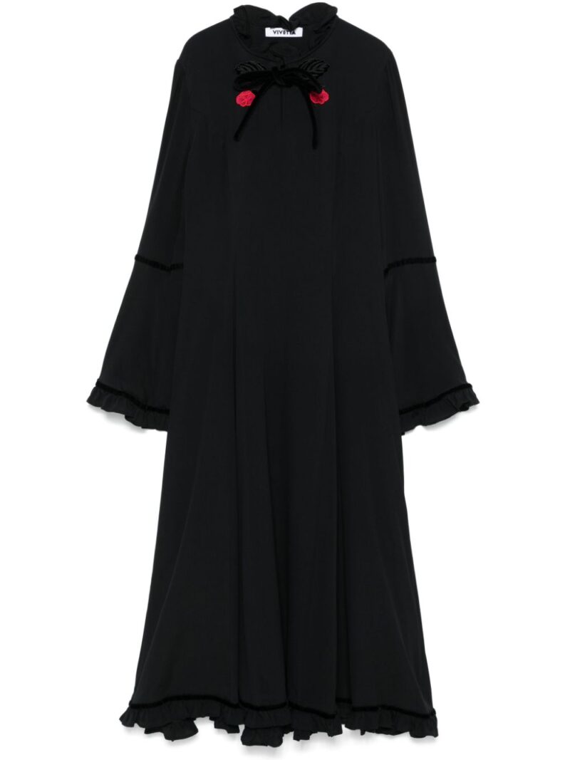 Vivetta  floral-embroidered dress