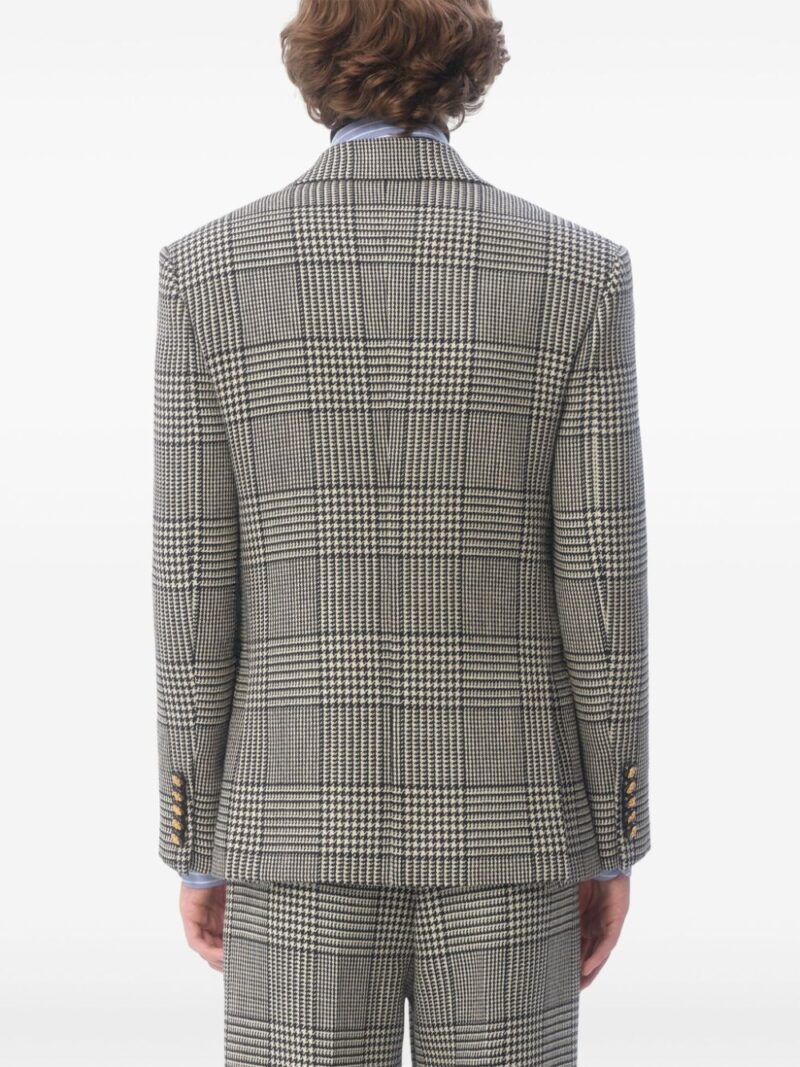 Valentino Garavani  plaid check suit jacket
