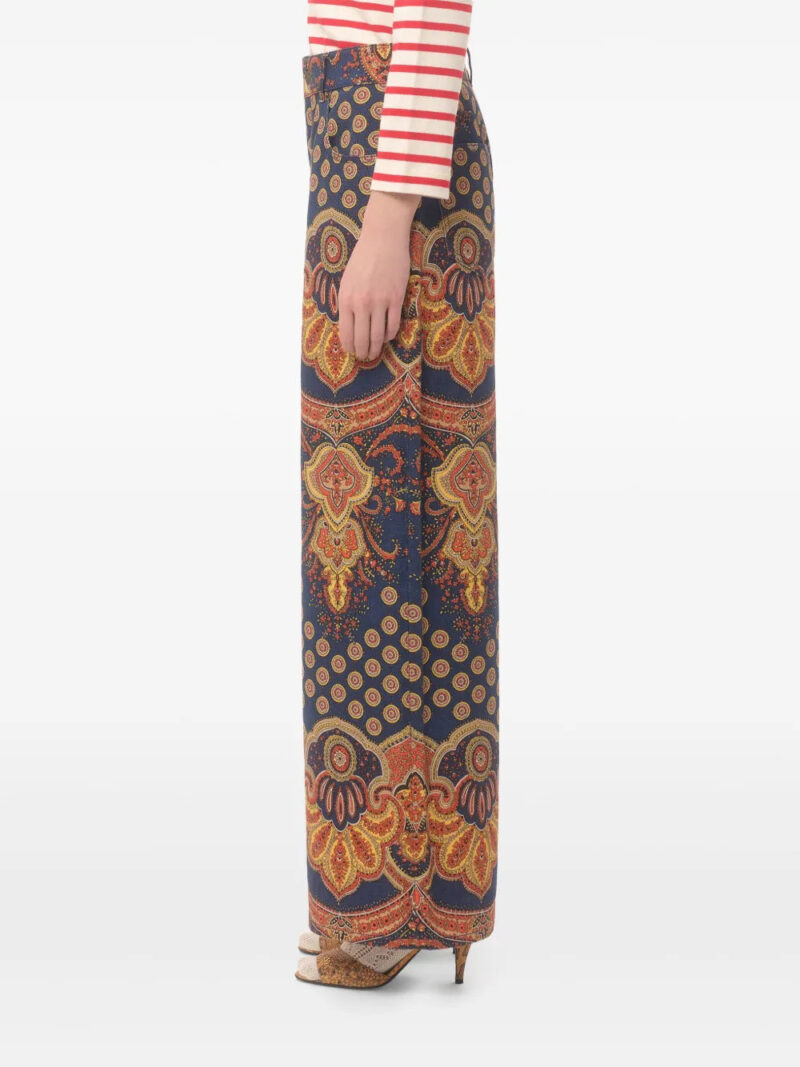 Valentino Garavani  paisley-print jeans