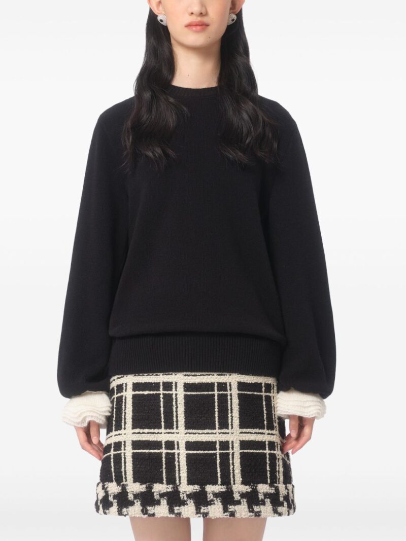 Valentino Garavani  wool-mohair sweater