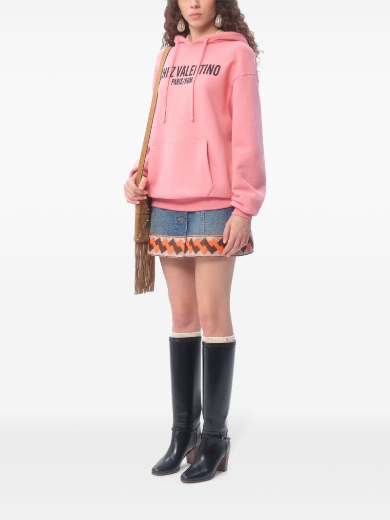 Valentino Garavani  logo-print hoodie