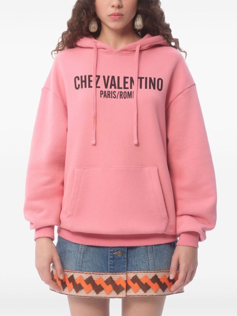 Valentino Garavani  logo-print hoodie