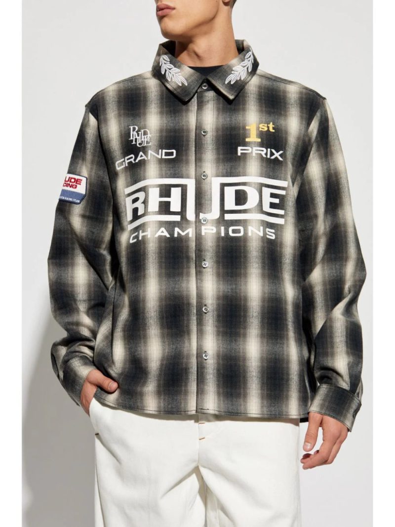 RHUDE Racing shirt
