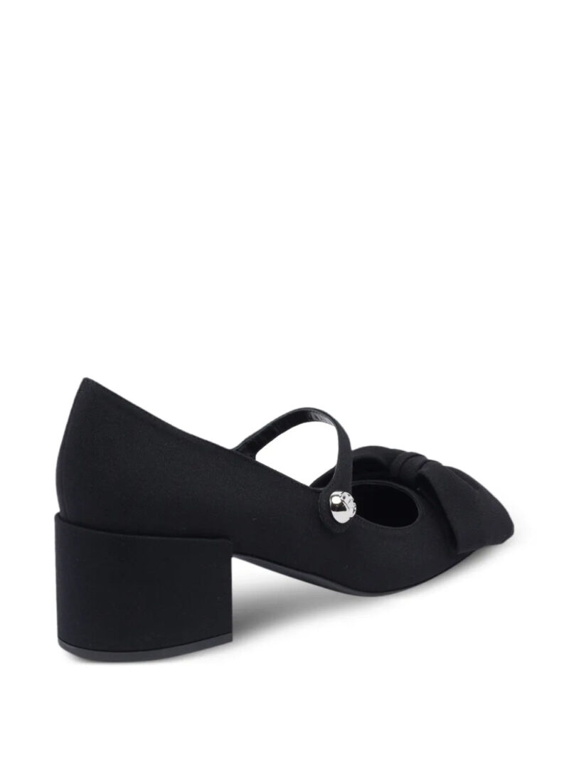 Valentino Garavani  55mm bow-detailed Mary Jane pumps