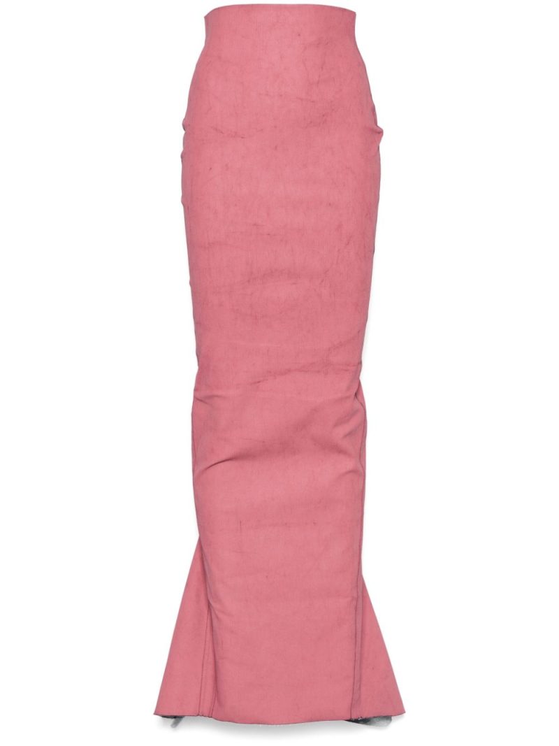 Rick Owens  Al Pillar maxi skirt