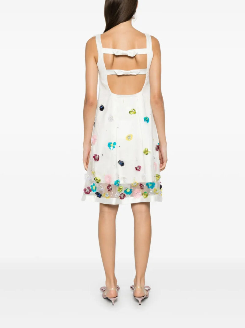 Viktor & Rolf  embroidered mini dress