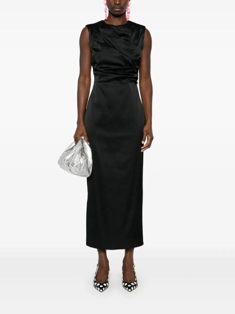 Viktor & Rolf  pleated maxi dress