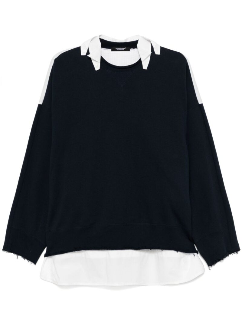 Undercover  patchwork design sweatshirt