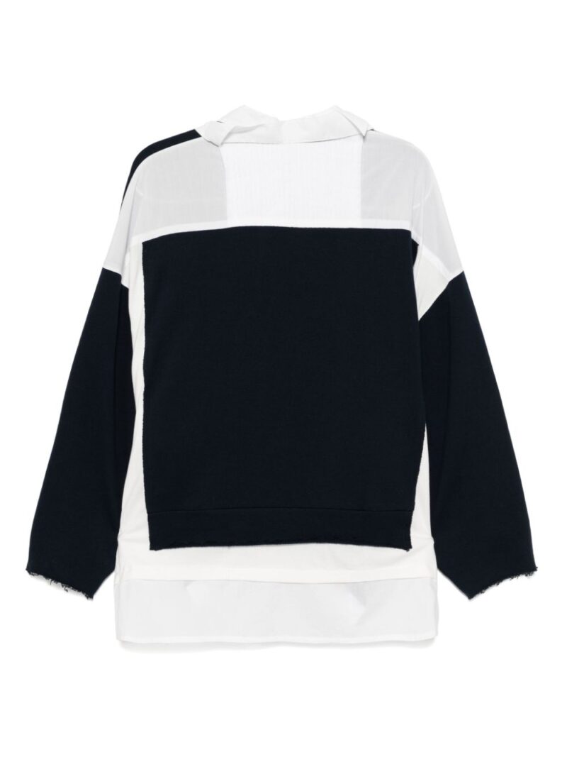 Undercover patchwork design sweatshirt