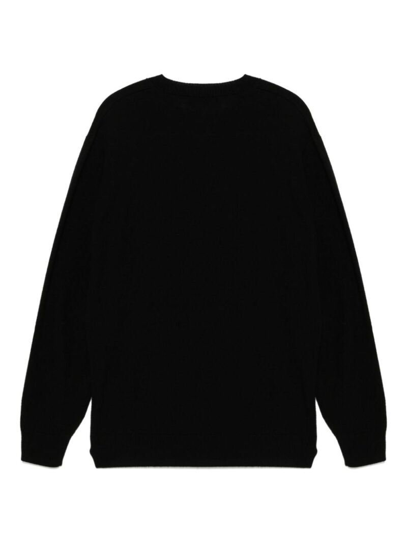 Undercover  jacquard logo motif jumper