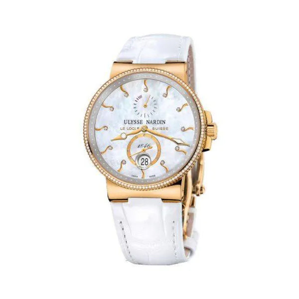 Ulysse Nardin Maxi Marine 18Kt Rose Gold 41Mm Ladies Watch