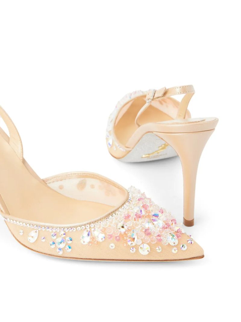René Caovilla  Cinderella pumps