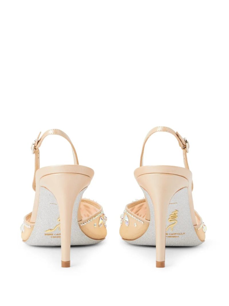 René Caovilla  Cinderella pumps