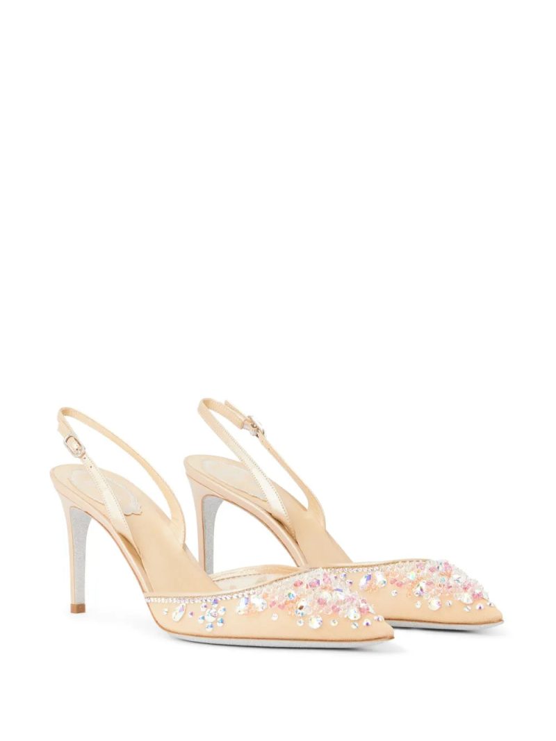 René Caovilla  Cinderella pumps