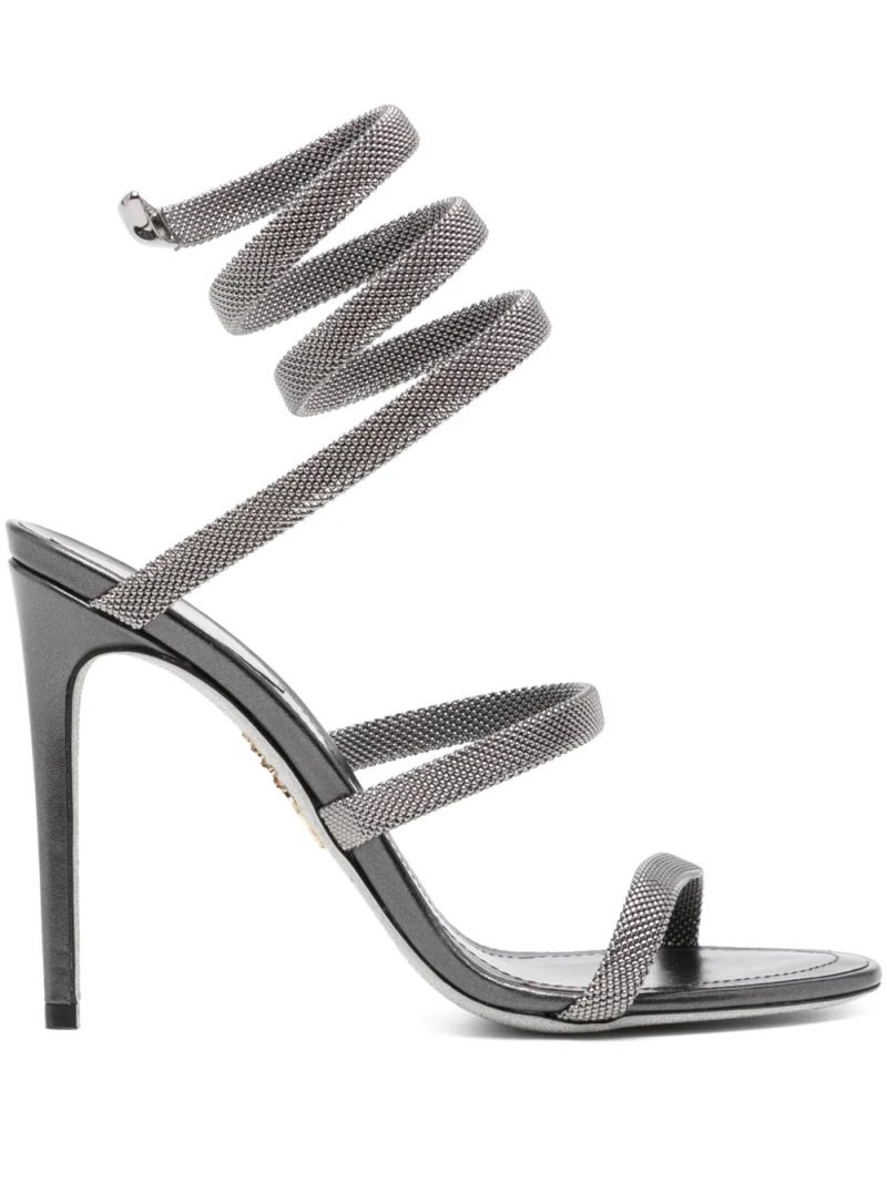 René Caovilla  round toe sandals