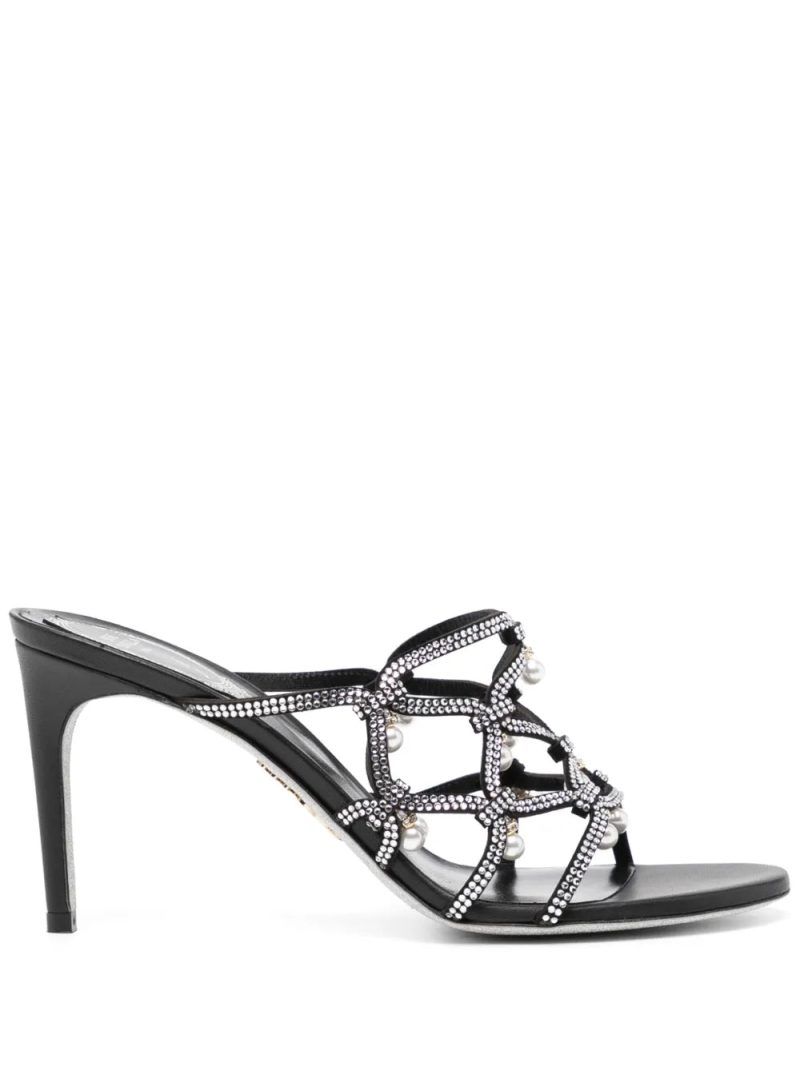 René Caovilla  slip-on style sandals