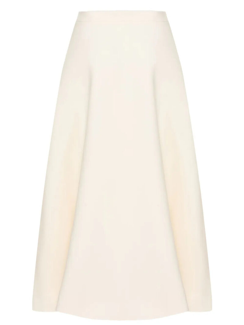 Valentino Garavani crepe midi skirt