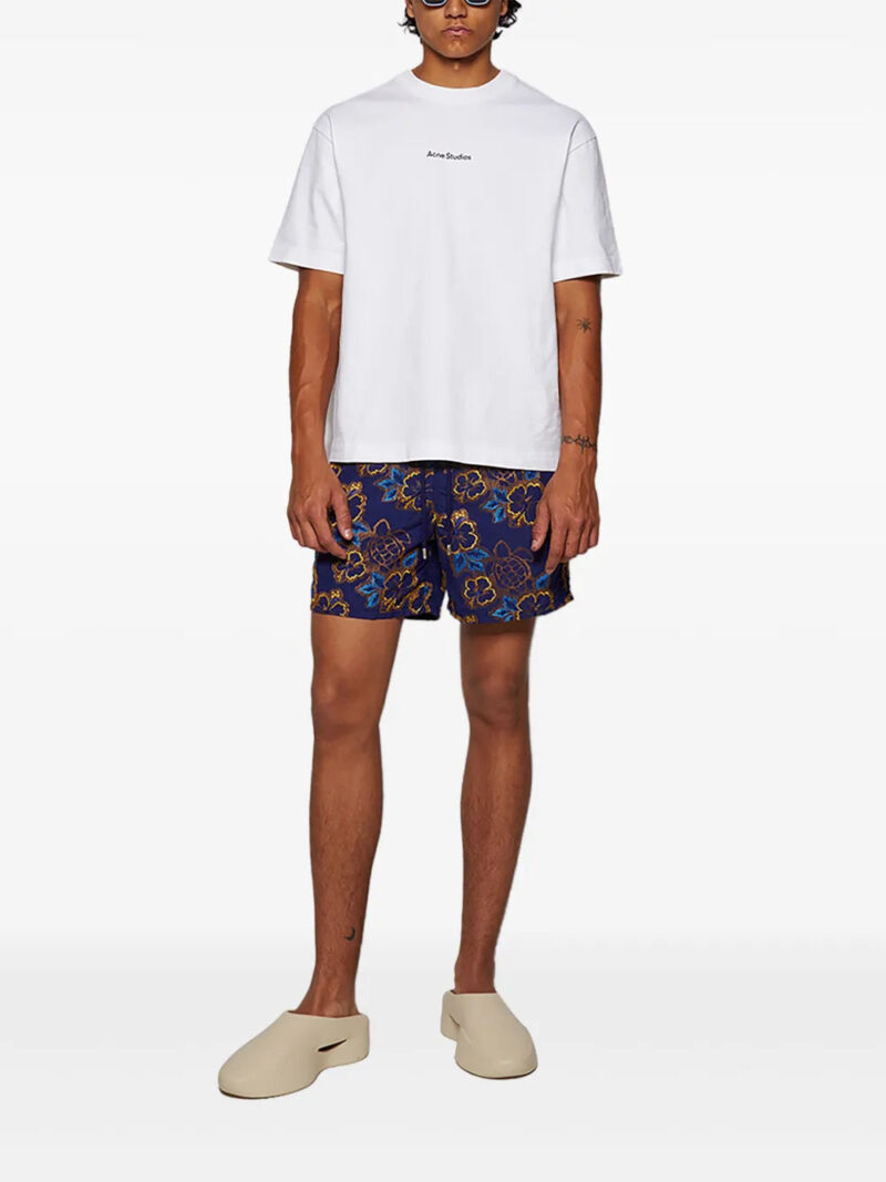 Vilebrequin floral-jacquard swim shorts