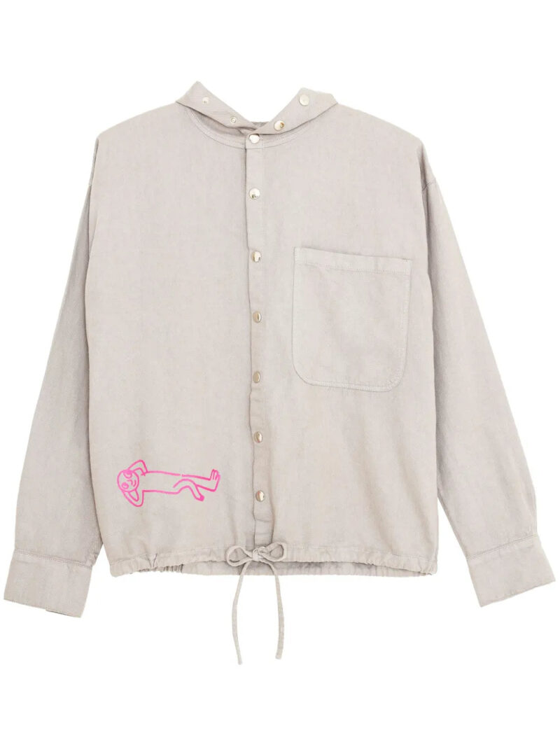 Uma | Raquel Davidowicz  drawstring hooded jacket