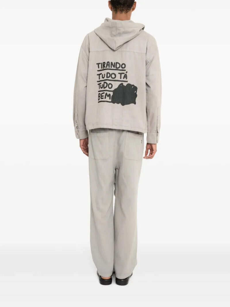 Uma | Raquel Davidowicz  drawstring hooded jacket