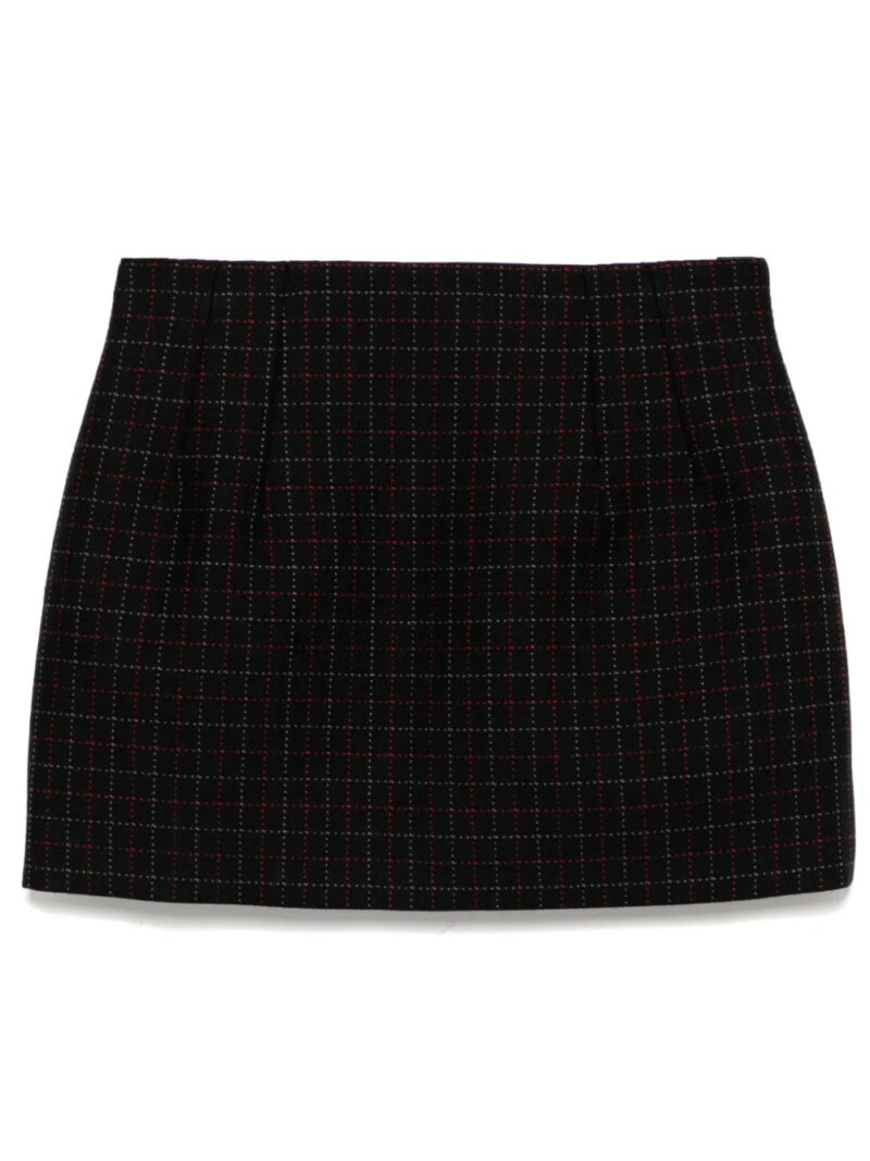 WARDROBE.NYC  contour mini skirt